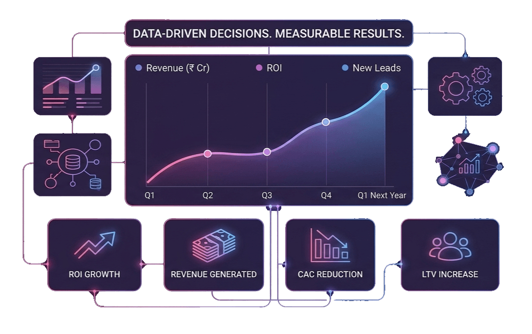 Performance Marketing Illustration